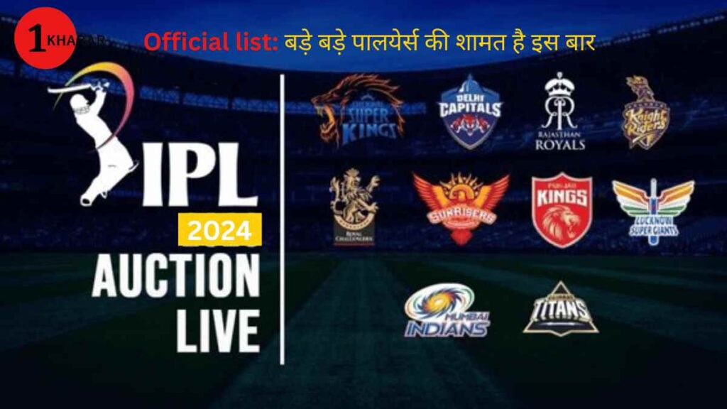IPL 2024 Official list of released and retained players